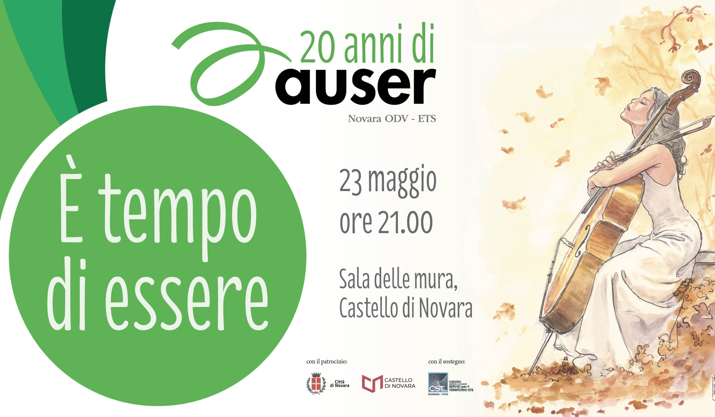 20 anni di Auser - è tempo di essere