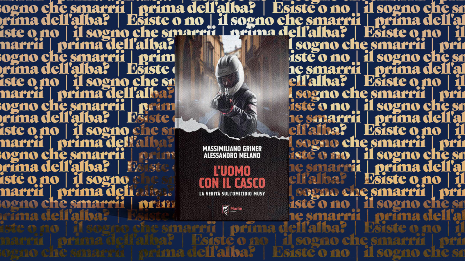 L’uomo con il casco La verità su un delitto inspiegabile presentazione del libro Marlin di e con Massimiliano Griner e Alessandro Melano con Alessandro Battaglino ed Eliana Baici Il 21 marzo 2012 l’avvocato e politico Alberto Musy viene ucciso da un misterioso aggressore mascherato. Dopo un lungo processo, l’assassino viene identificato: è un ragioniere mosso da rancore. Il movente, però, rimane controverso. Il libro ricostruisce il celebre caso, tentando di svelare cosa sia davvero successo. Evento in collaborazione con Università del Piemonte Orientale e Camera Penale di Novara