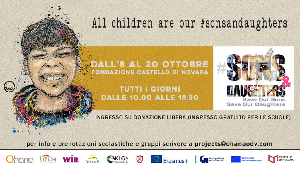 Mostra #sonsandaughters: all children are our sons and daughters. I bambini rifugiati sulla Rotta Balcanica