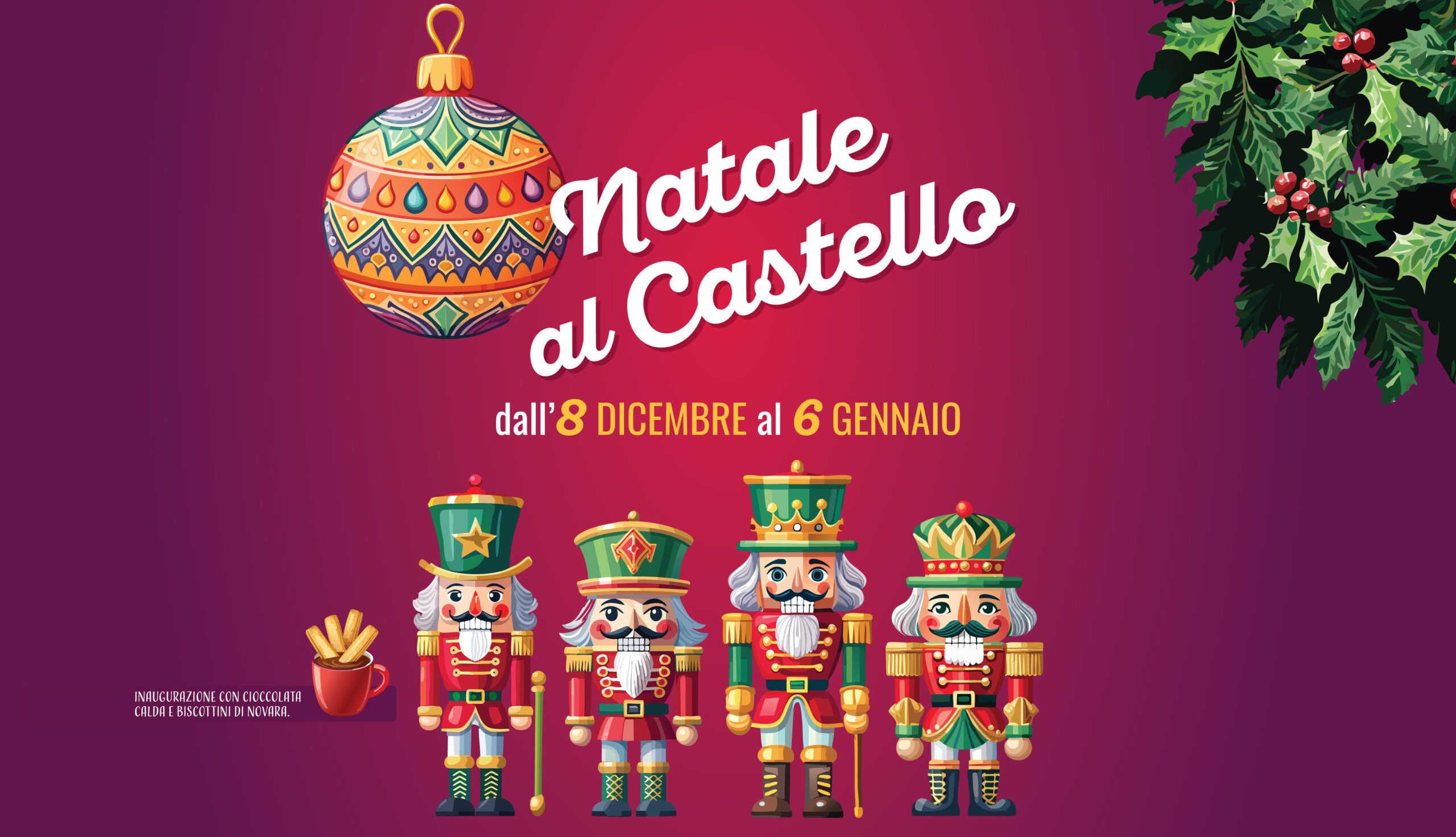 Natale al Castello dall'8 dicembre 2024 al 6 gennaio 2025